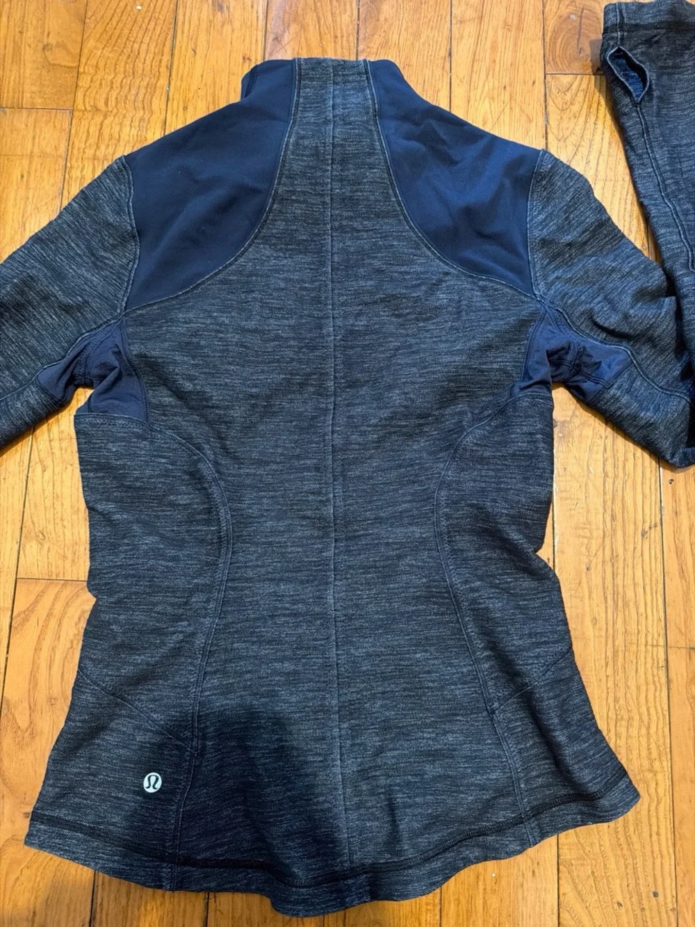 lululemon athletica Charcoal Heather Full-Zip Utility Jacket